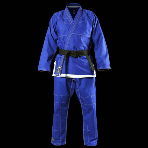 DYNAMICS-BLUE-JIU JITSU UNIFORM-front